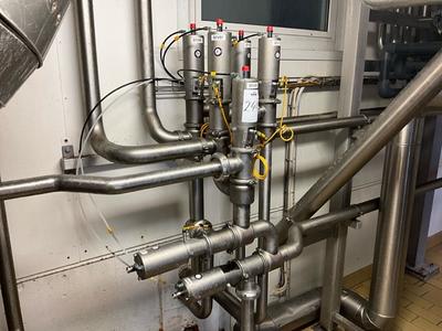 Übersichtsbild von Alfa laval pneumatic valve (14x)